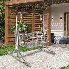 Stainless Steel Garden Swing
